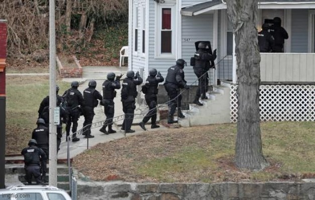 swat conga line | image tagged in swat conga line | made w/ Imgflip meme maker