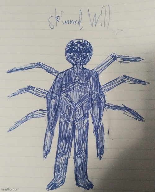 I drew Will as a Skinned | made w/ Imgflip meme maker