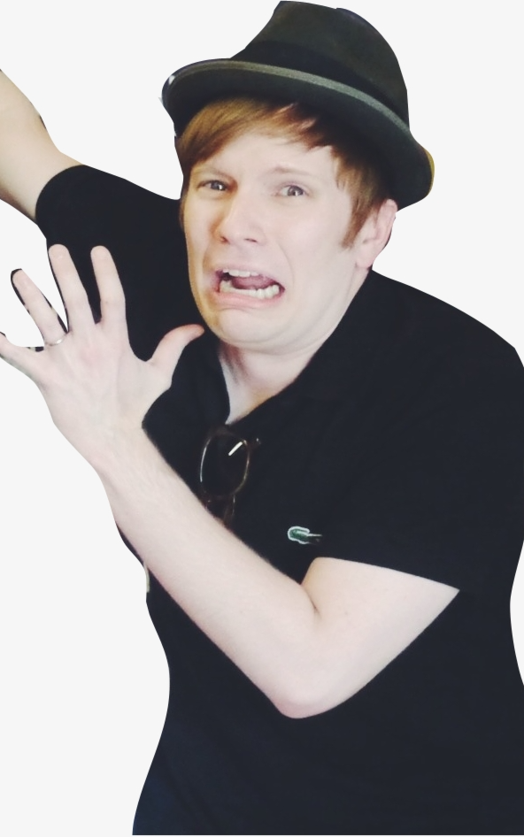 Patrick Stump afraid Blank Meme Template