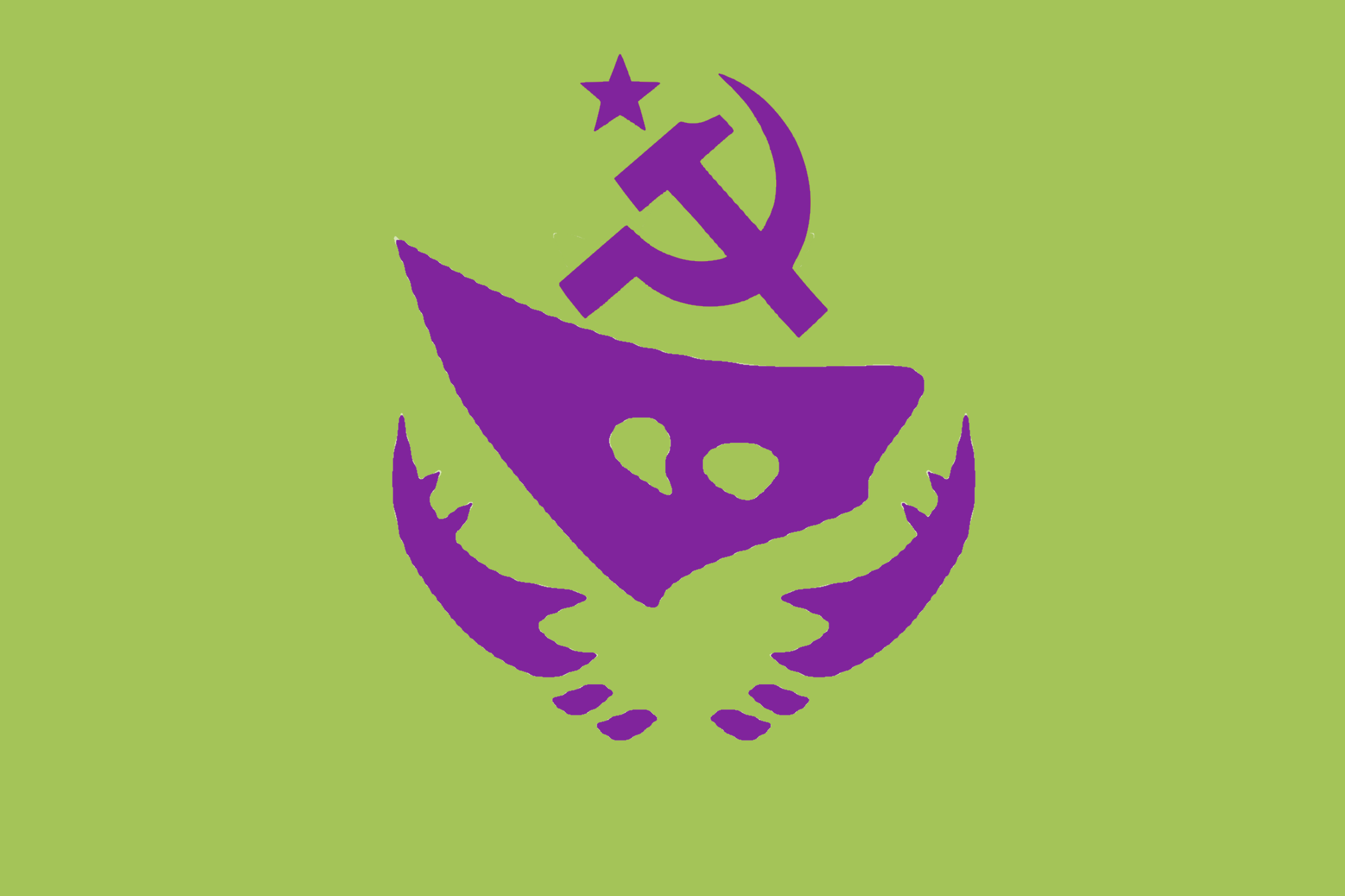 Socialist/Communist Xenoidid Empire flag Blank Meme Template