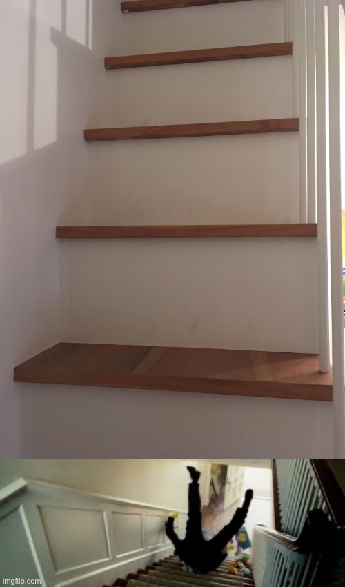 Can you even call those stairs anymore? | image tagged in cursed,stairs | made w/ Imgflip meme maker