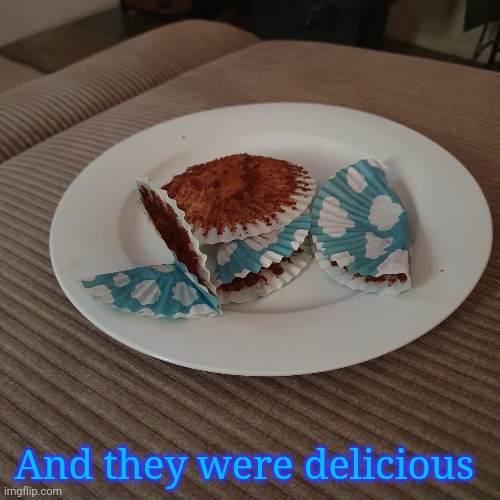 And they were delicious | image tagged in frost | made w/ Imgflip meme maker