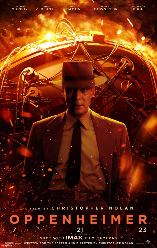 Oppenheimer (2023) - IMDb | image tagged in oppenheimer 2023 - imdb | made w/ Imgflip meme maker