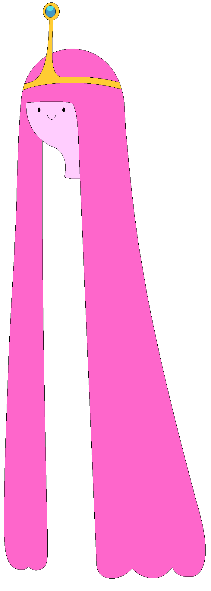 Princess Bubblegum Blank Meme Template