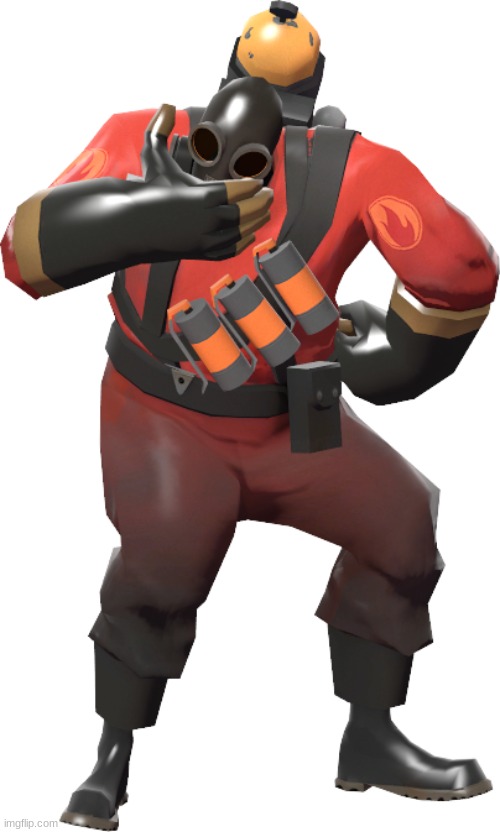 Pyro laughing | image tagged in pyro laughing | made w/ Imgflip meme maker