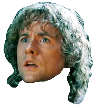 High Quality Pippin's head Blank Meme Template