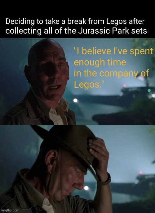 Lego | image tagged in jurassic park | made w/ Imgflip meme maker