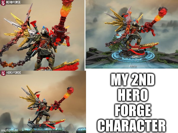#2 | MY 2ND HERO FORGE CHARACTER | image tagged in hero forge,cool | made w/ Imgflip meme maker