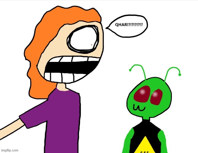 Gilbert find gnarp man | made w/ Imgflip meme maker