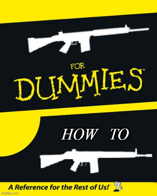 For Dummies | HOW   TO | image tagged in for dummies | made w/ Imgflip meme maker