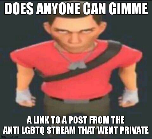 Im in the mood to make them go crazy (Shadow note: i don't have it but when you get it please lmk i wanna help)(Nova: deleted L) | DOES ANYONE CAN GIMME; A LINK TO A POST FROM THE ANTI LGBTQ STREAM THAT WENT PRIVATE | image tagged in bro | made w/ Imgflip meme maker