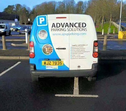 High Quality Advanced Parking Blank Meme Template