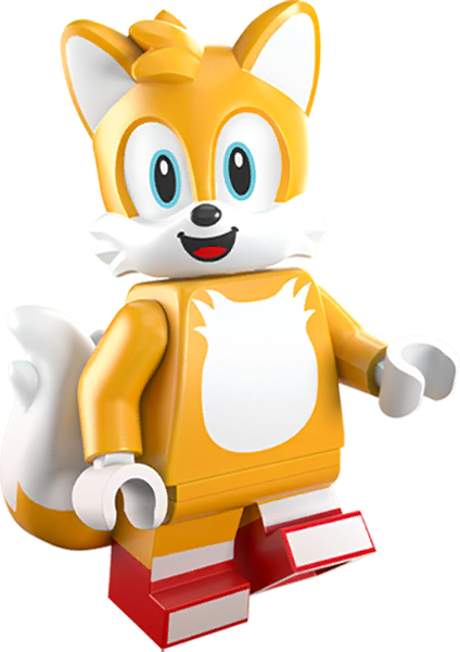 High Quality Tails The Fox (LEGO) Blank Meme Template