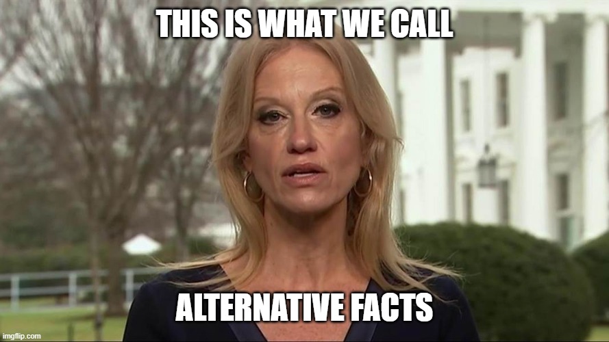 Kellyanne Conway alternative facts | THIS IS WHAT WE CALL ALTERNATIVE FACTS | image tagged in kellyanne conway alternative facts | made w/ Imgflip meme maker