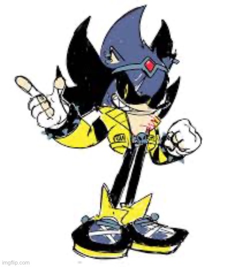 D sides fleetway | image tagged in scourge,fleetway sonic | made w/ Imgflip meme maker
