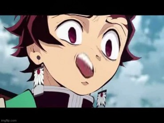 tanjiro disgusted edit 5 | image tagged in disgusted tanjiro,edit,funny,demon slayer | made w/ Imgflip meme maker