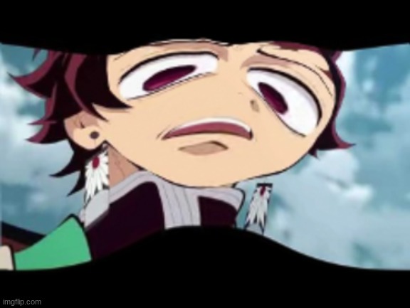 tanjiro disgusted edit 7 | image tagged in disgusted tanjiro,edit,funny,demon slayer | made w/ Imgflip meme maker