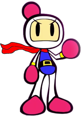 High Quality Classic White Bomber (Generations) in Super Bomberman R style 7 Blank Meme Template