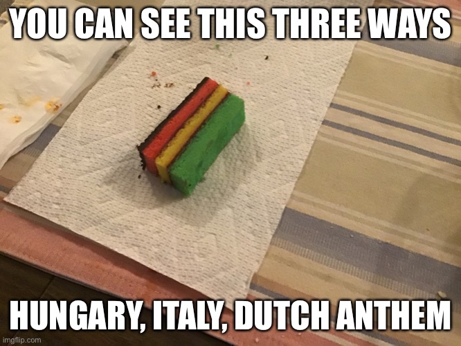 YOU CAN SEE THIS THREE WAYS; HUNGARY, ITALY, DUTCH ANTHEM | made w/ Imgflip meme maker