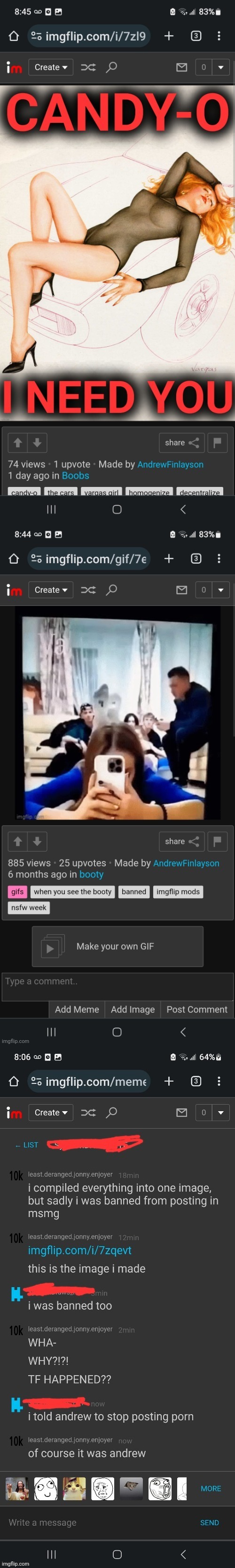 andrew gets caught abusing mod | image tagged in andrew gets caught abusing mod | made w/ Imgflip meme maker