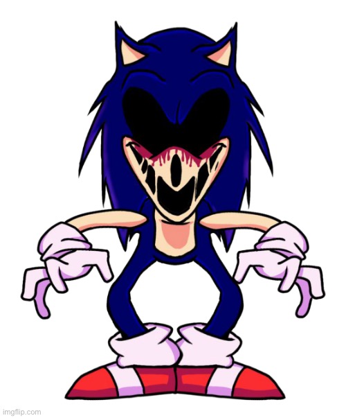 Sonic.exe Down Pose | image tagged in sonic exe down pose | made w/ Imgflip meme maker