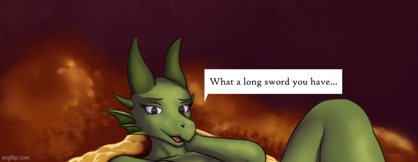 When you have a long sword: | made w/ Imgflip meme maker