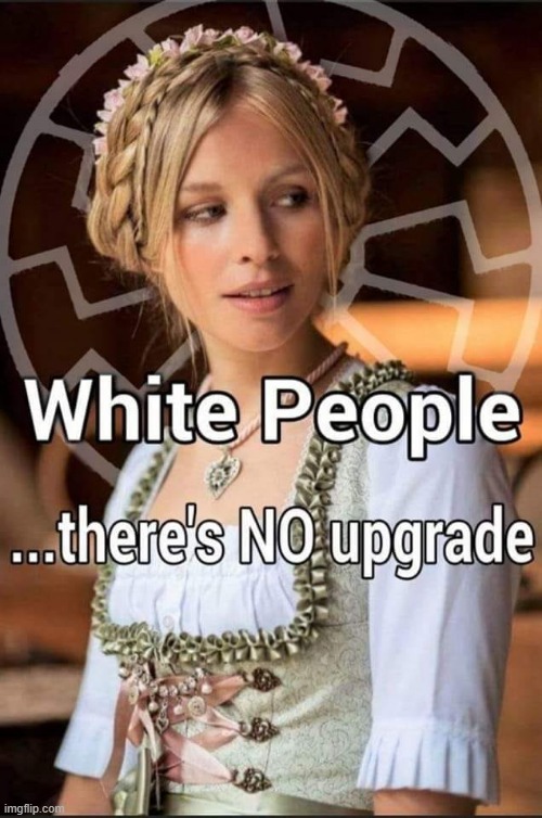 No upgrade | image tagged in white privilege | made w/ Imgflip meme maker