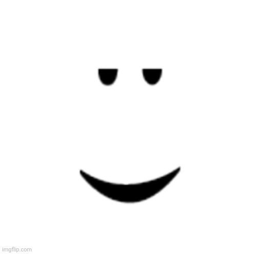 the chill face from roblox