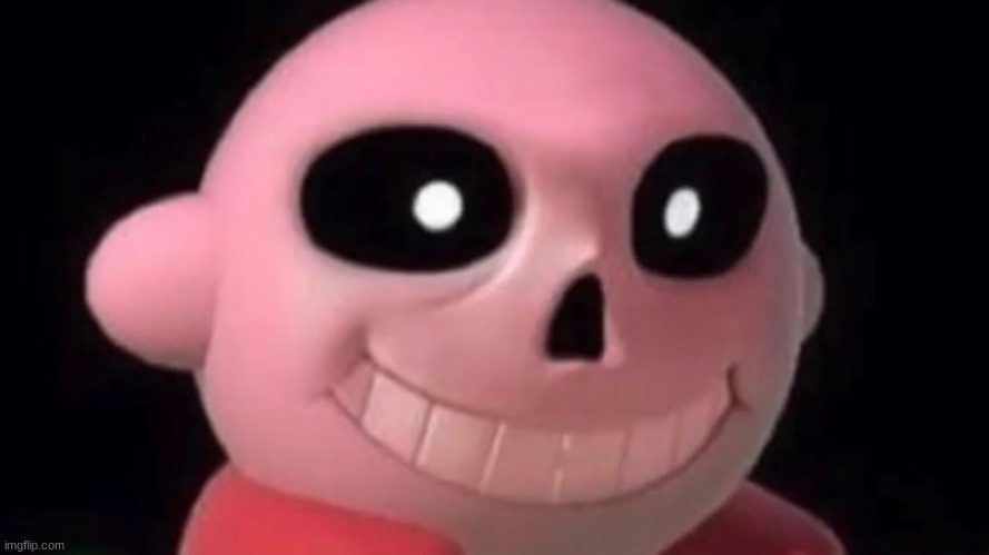 Skirby | image tagged in undertale,kirby | made w/ Imgflip meme maker