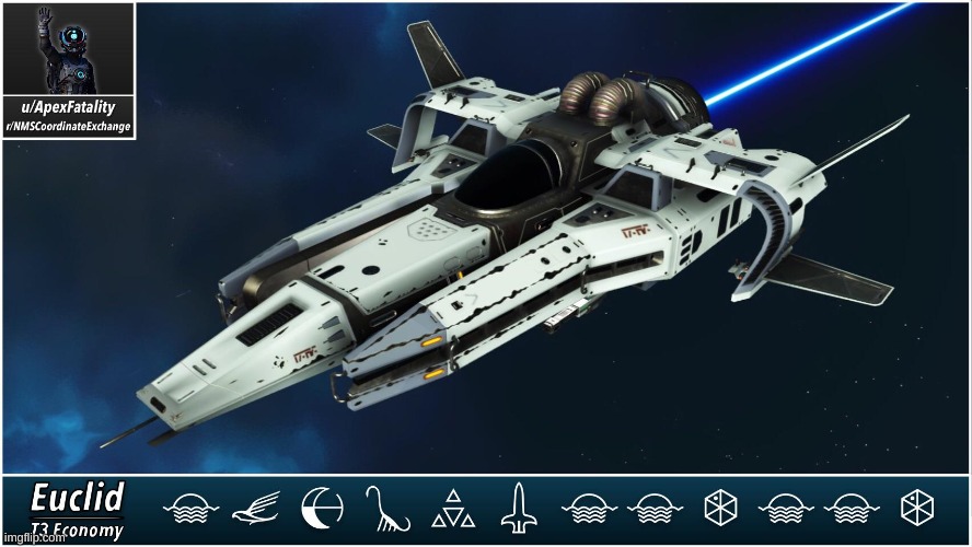 White/grey fighter (alpha, heavy, E-wing, single thruster) | made w/ Imgflip meme maker