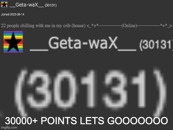 celebrate in the comments! | 30000+ POINTS LETS GOOOOOOO | image tagged in celebration,3,0,k | made w/ Imgflip meme maker