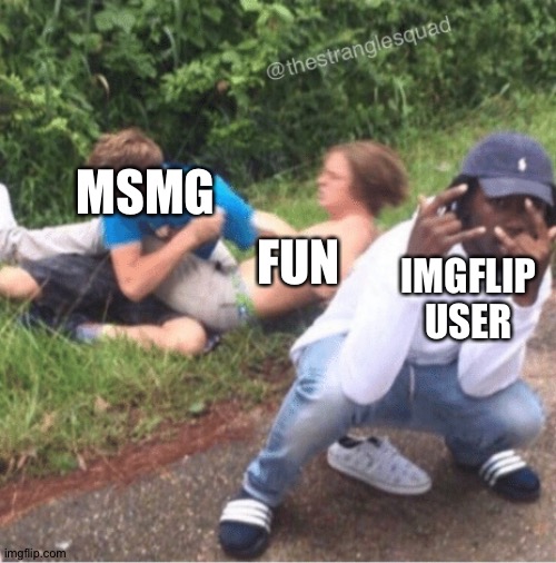 Two guys fighting | MSMG; FUN; IMGFLIP USER | image tagged in two guys fighting,fun stream,msmg | made w/ Imgflip meme maker