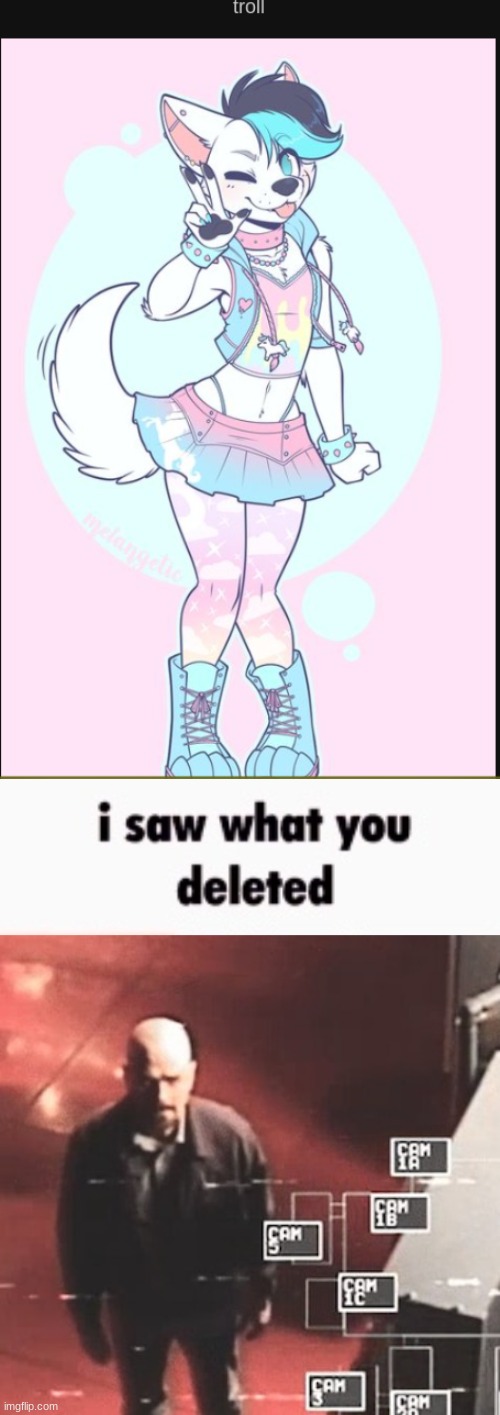 I SAW THAT | image tagged in i saw what you deleted | made w/ Imgflip meme maker