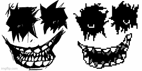 Entity #9 - X-183 (both designs) | image tagged in gifs | made w/ Imgflip images-to-gif maker