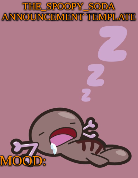 the_spoopy_soda announcement temp Blank Meme Template