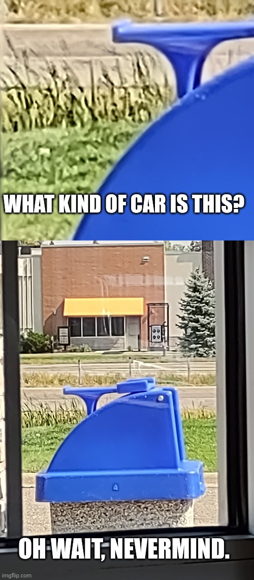 Fake Car | WHAT KIND OF CAR IS THIS? OH WAIT, NEVERMIND. | image tagged in funny,cars | made w/ Imgflip meme maker