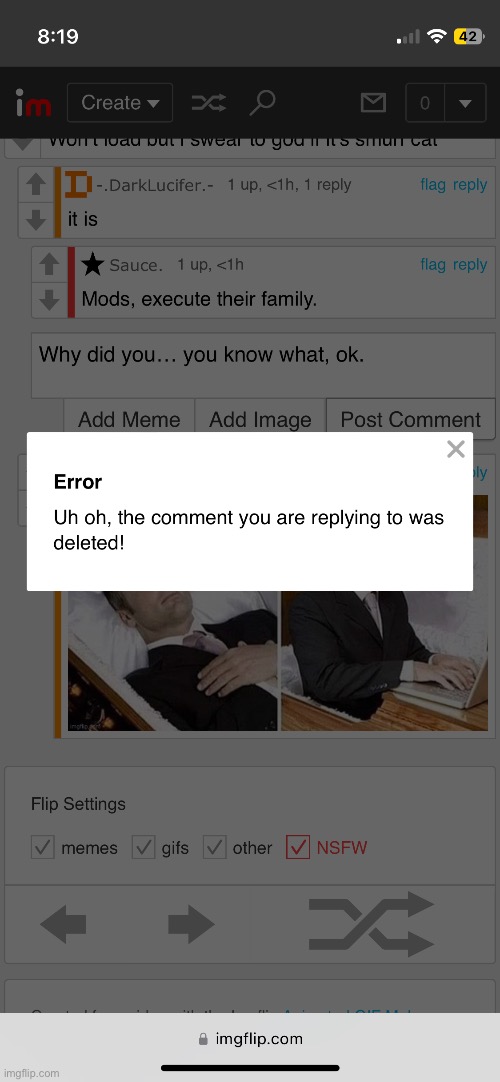 I saw what you deleted | made w/ Imgflip meme maker