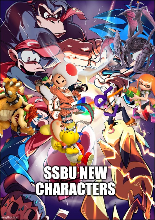 SSBU | SSBU NEW CHARACTERS | image tagged in ssbu | made w/ Imgflip meme maker