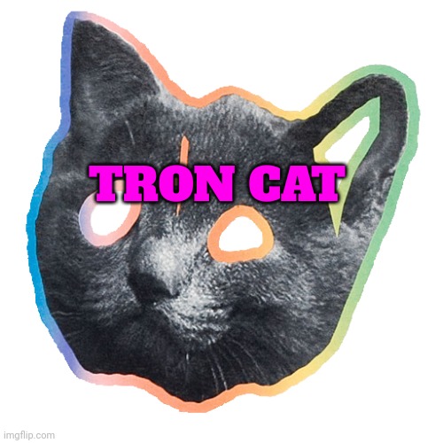Fan made tron cat solo cover | TRON CAT | made w/ Imgflip meme maker