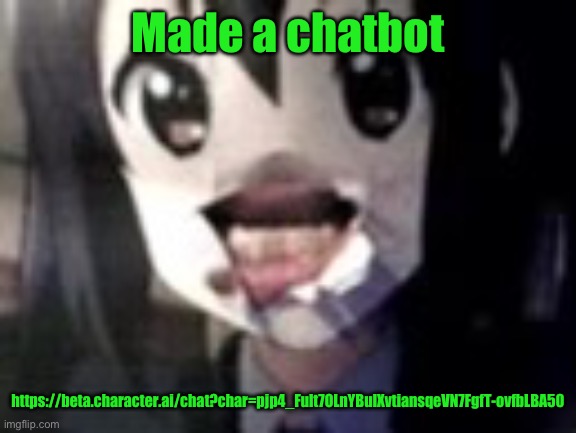 guh | Made a chatbot; https://beta.character.ai/chat?char=pjp4_Fult7OLnYBulXvtiansqeVN7FgfT-ovfbLBA50 | image tagged in guh | made w/ Imgflip meme maker
