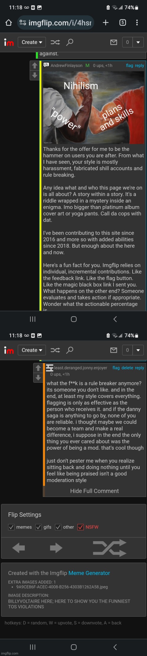 they didn't even look at the evidence i provided. what a drag | made w/ Imgflip meme maker