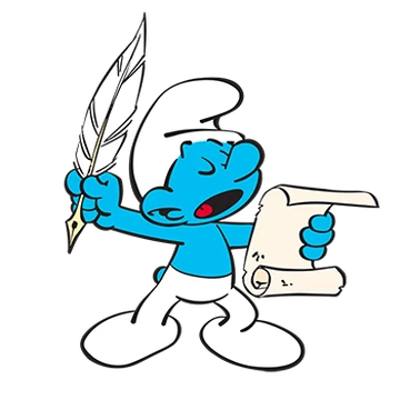 Poet Smurf | Smurfs Wiki | Fandom Blank Meme Template