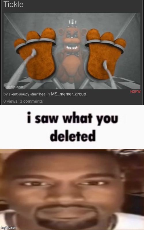 image tagged in i saw what you deleted | made w/ Imgflip meme maker