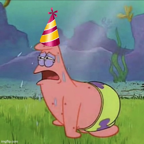 Patrick cough | image tagged in patrick cough | made w/ Imgflip meme maker