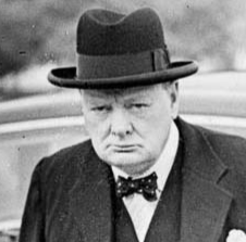 Winston Churchill Blank Meme Template