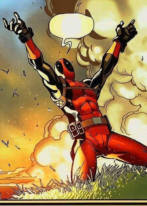 DEADPOOL BOOBIES Blank Meme Template