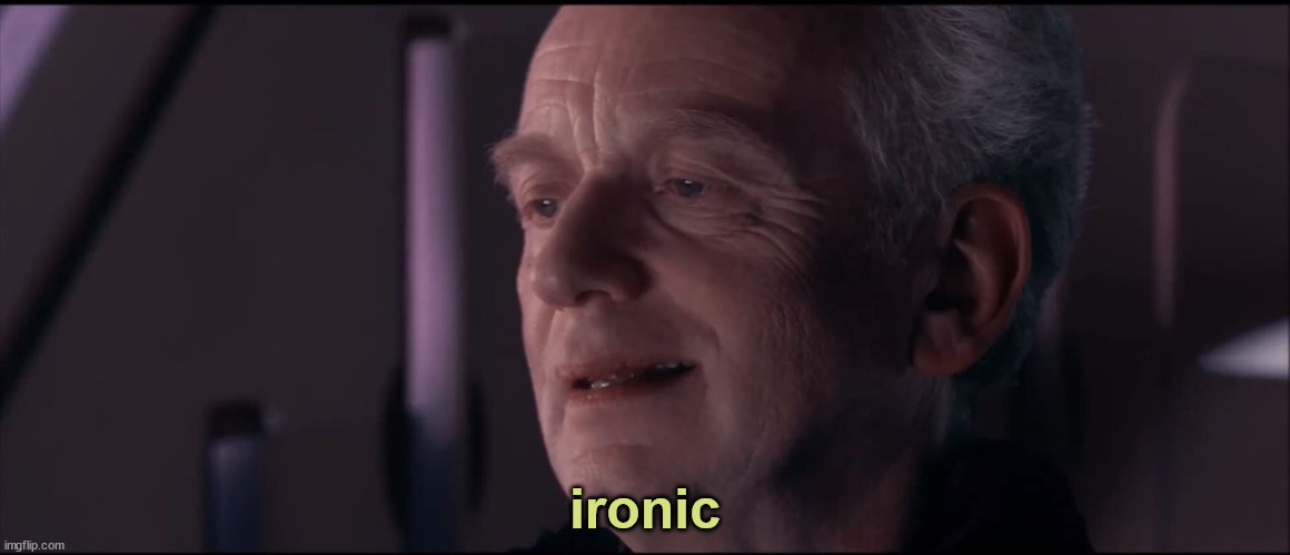 Palpatine Ironic  | ironic | image tagged in palpatine ironic | made w/ Imgflip meme maker