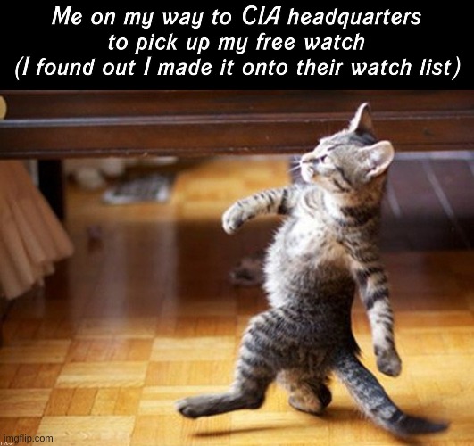 CIA watch | image tagged in memes,funny | made w/ Imgflip meme maker