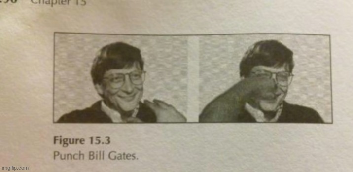 Punch Bill Gates | image tagged in punch bill gates | made w/ Imgflip meme maker