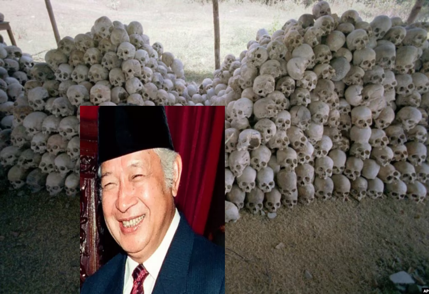 High Quality Anti-Communist / Anti-Socialist / Suharto / Capitalist Genocide Blank Meme Template